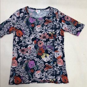 Lularoe Perfect T Floral Large